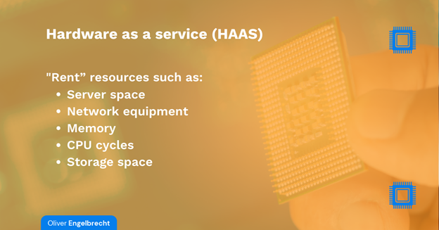 Hardware as a service
